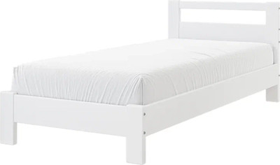 Односпальная кровать Bravo Мебель Лана 90х200 (белый античный) - 