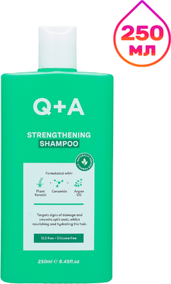 Шампунь для волос Q+A Strengthening Shampoo (250мл) - 