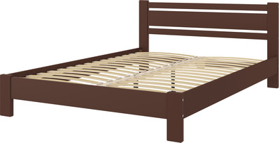 Полуторная кровать Bravo Мебель Милс 120х200 (орех) -