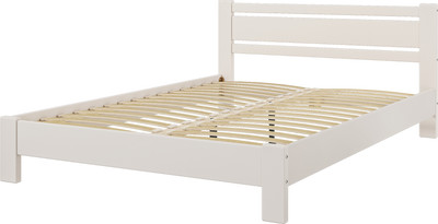 Двуспальная кровать Bravo Мебель Милс 160х200 (льняной) -