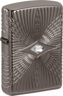 Зажигалка Zippo Armor / 49291 (черный, с топливом Zippo 3141 125мл) -