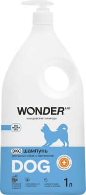 Шампунь для животных Wonder LAB для собак с пантенолом (1л) -