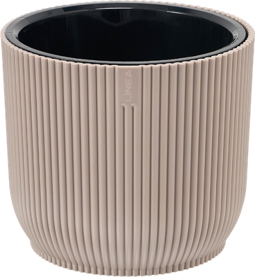 Кашпо Эльфпласт Linea EP658 (темно-бежевый GU 055) -