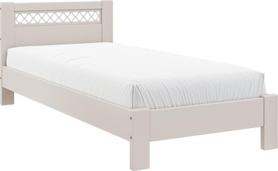 Односпальная кровать Bravo Мебель Шейла 90х200 (льняной) - 