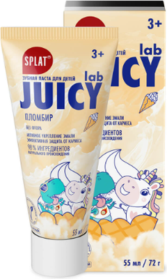 

Зубная паста, Juicy Lab Пломбир