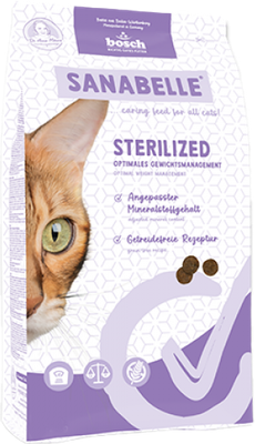 

Сухой корм для кошек, Sanabelle Sterilized New