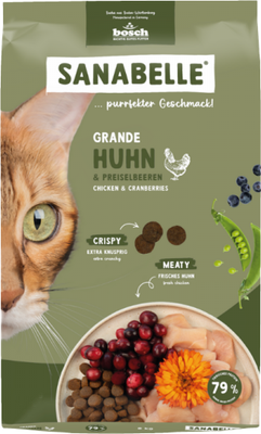 Сухой корм для кошек Bosch Petfood Sanabelle Grande New (400г) - 