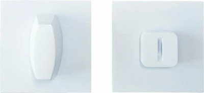 Фиксатор дверной защелки Trodos BK-03 slim WW (белый) - 