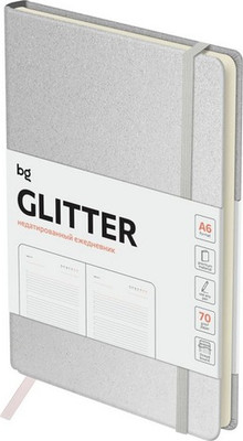 

Ежедневник, Glitter. WhiteА6 / DuA6_61224