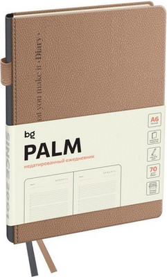 

Ежедневник, Palm. Ecru pink А6 / DuA6_61322