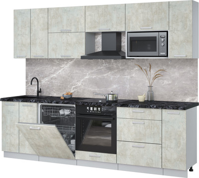 

Кухонный гарнитур, Мила Лайт 2.7-ПМ2