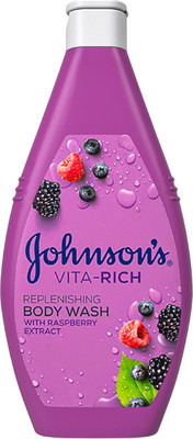 Гель для душа Johnson's Vita Rich с экстрактом малины (400мл) -