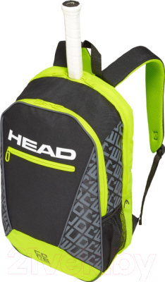 Рюкзак спортивный Head Core 283539 (черный/зеленый)