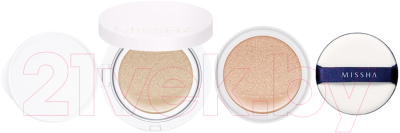 Кушон Missha Magic Cushion Moist Up Special Set тон 21+21 рефил+Puff