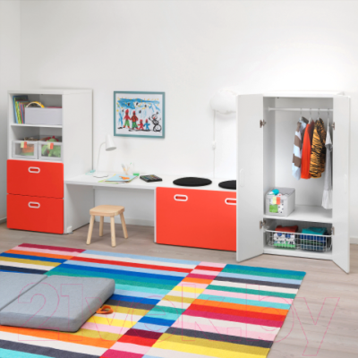 Комплект мебели для кабинета Ikea Стува/Фритидс 192.531.44