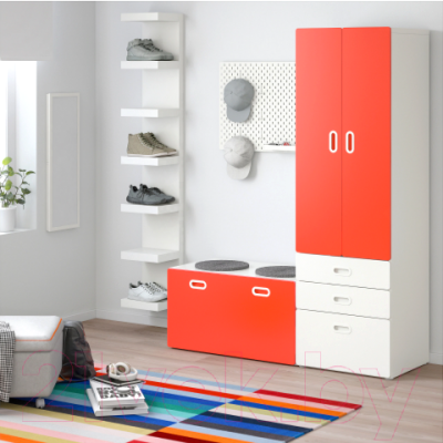 Комплект мебели для хранения Ikea Стува/Фритидс 492.530.53