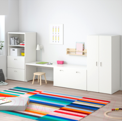 Комплект мебели для кабинета Ikea Стува/Фритидс 792.531.36