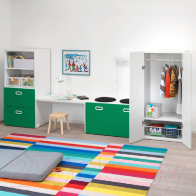 Комплект мебели для кабинета Ikea Стува/Фритидс 792.672.61