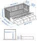 Миниатюра изображения товара Кровать-тахта Ikea Хемнес 792.989.79
