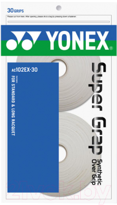 Овергрип Yonex Super Grap AC 102-30 (белый)