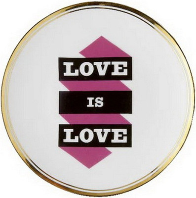 Блюдце Bitossi Love Is Love Tavola Scomposta FTB00262 - 
