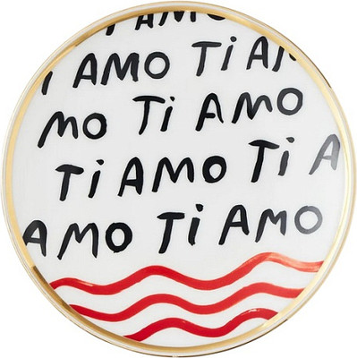 Блюдце Bitossi Ti Amo La Tavola Scomposta FTB00269 - 