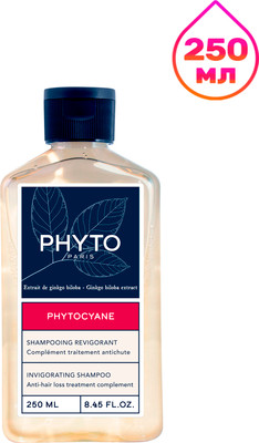 Шампунь для волос Phyto Phytocyane Invigorating укрепляющий