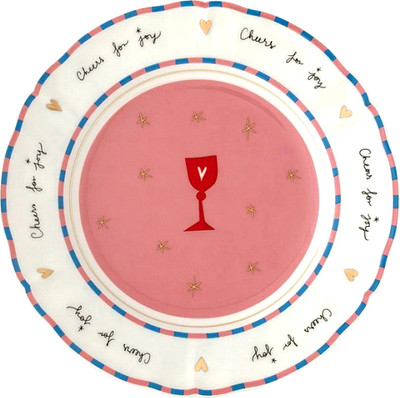 Тарелка столовая глубокая Bitossi Il Frutto Della Passione PAN01024 -