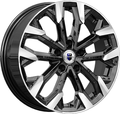 

Литой диск, Морейн 17x6.5" 5x105мм DIA 56.6мм ET 38мм Алмаз черный