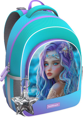 

Школьный рюкзак, ErgoLine 15L Aquamarine / 64921