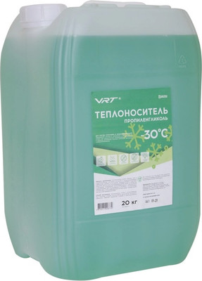 Теплоноситель для систем отопления VRT VR.P.G.20.30 пропиленгликоль -30С (20кг, зеленый) -