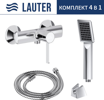 

Смеситель, Art 21CK9680C с лейкой Serene 21S00103