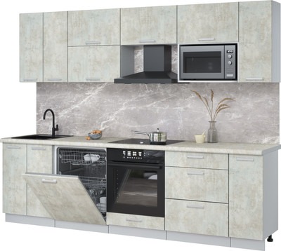 

Кухонный гарнитур, Мила Лайт 2.7-ПМ2