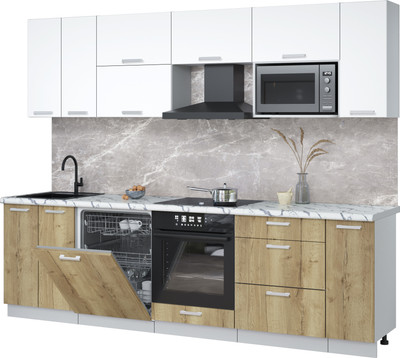 

Кухонный гарнитур, Мила Лайт 2.7-ПМ2