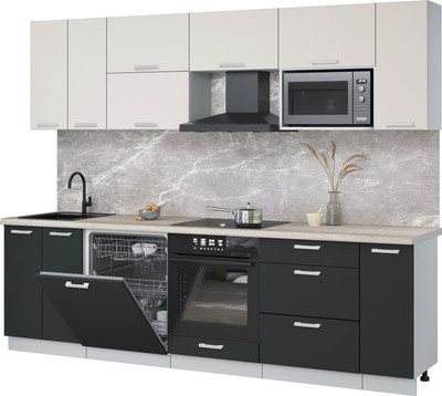 

Кухонный гарнитур, Мила Лайт 2.7-ПМ2