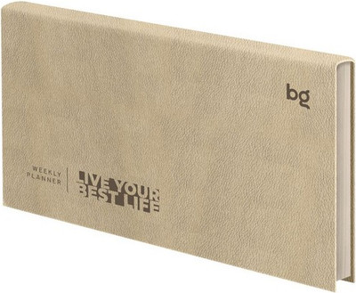 Ежедневник BG  Waltz.Beige metallic / Wu_62158 (64л) - 