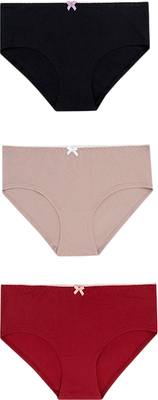 Комплект женских трусов Mark Formelle 412675-3 (р.102, бордовый) - 