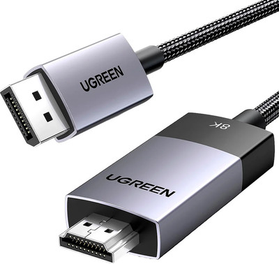 Кабель Ugreen DP115 / 80397 (2м, черный) -