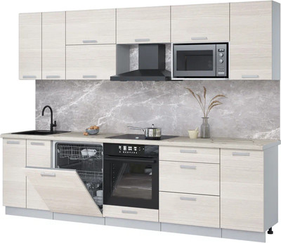 

Кухонный гарнитур, Мила Лайт 2.8-ПМ2