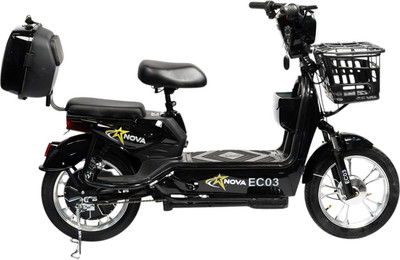 Электровелосипед NoVa EC-03 (черный, без цепи) - 