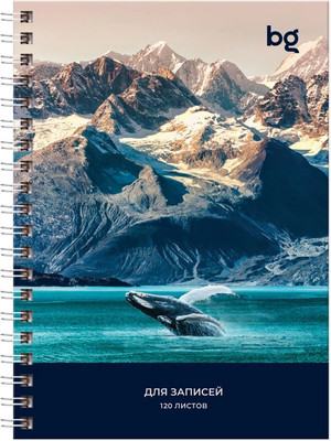 Блокнот BG Прекрасный вид А6 / ЗКТ6гр120_лг 57213 (120л) - 