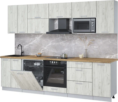 

Кухонный гарнитур, Мила Лайт 2.8-ПМ2