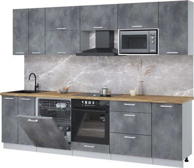 

Кухонный гарнитур, Мила Лайт 2.8-ПМ2