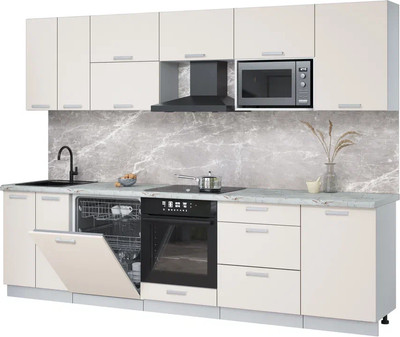 

Кухонный гарнитур, Мила Лайт 2.9-ПМ2