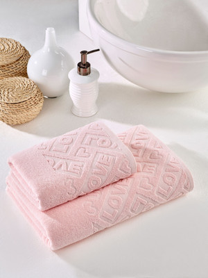 Набор полотенец METEOR Lowe / 12271 (розовый) - 