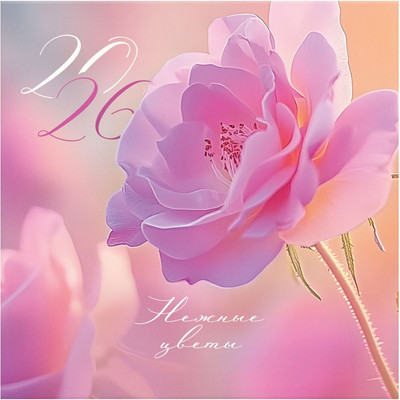 Календарь настенный BG Цветы / 381024 (2026г) -