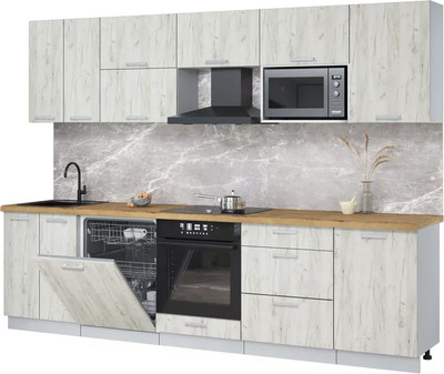 

Кухонный гарнитур, Мила Лайт 2.9-ПМ2