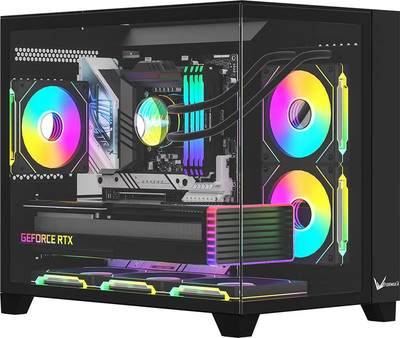 Корпус для компьютера Formula Crystal Z9ML Floe (черный) - 