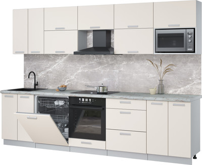 

Кухонный гарнитур, Мила Лайт 3.0-ПМ2