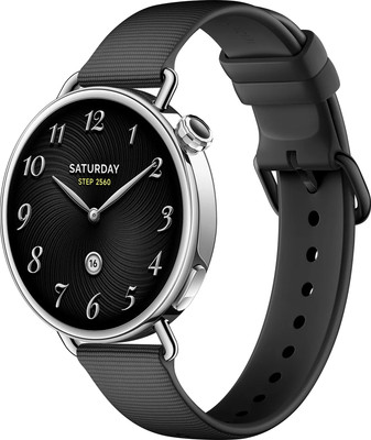Умные часы Xiaomi Watch S4 41mm M2502W1 / BHR07VRGL (Fluororubber Strap Black) - 